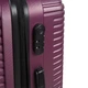 Чемодан на 4-х колесиках G&D Polo Suitcase Model 600 размер M 45 x 30 x 67 см Фиолетовый - изображение 7