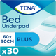 Пелюшки для немовлят вбирні Tena Bed Plus 60х90 30 шт (7322540728873) - зображення 1