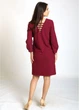 Платье женское InDresser XS Бордовый (IN-0206Н009Д-Bordo) - изображение 3
