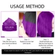 Временная смывающаяся краска для волос Eelhoe фиолетовая Violet - изображение 6