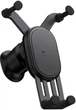 Держатель для мобильного автодержатель Baseus Stable Gravitational Car Mount Air (Air Outlet Version) черный (SUWX020001) - изображение 1