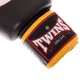 Перчатки боксерские кожаные TWINS VELCRO BGVL13 (размер 14oz, Черный-желтый) - изображение 3