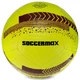 М'яч футбольний №5 PU ламінований гібридна зшивка HYBRID SOCCERMAX FIFA (PU, Жовтий-бордовий) (FB-3113_Жовто-бордовий) - изображение 1