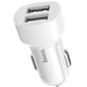 Автомобильное ЗУ Hoco Z2A (2USB/ 2.4A) White - изображение 1