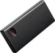 Повербанк Baseus PPAD 000101 Metal (20000mAh / Out: 2USB-A 22.5W QC3.0, Type-C PD 20W / In: Lightning, micro-USB, Type-C 18W ) с LED Дисплеем, черный - изображение 1