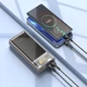 Повербанк Hoco J103A (20000mAh / Out: 2USB 22,5W QC3.0, Type-C 20W PD / In: Type-C 18W PD ) з LED Дисплеєм, сірий - зображення 1