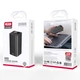 Повербанк XO PB97 (20000mAh / Out: 2xUSB-A 22.5W QC3.0, 2xType-C PD 65W / In: Type-C 55W ) з LED Дисплеєм, чорний - зображення 3