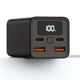 Повербанк XO PB97 (20000mAh / Out: 2xUSB-A 22.5W QC3.0, 2xType-C PD 65W / In: Type-C 55W ) з LED Дисплеєм, чорний - зображення 4