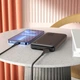 Повербанк Hoco J87 (10000 mAh / Out: USB 18W QC3.0, Type-C 20W PD / In: Type-C 18W, micro 18W) с LED индикатором, черный - изображение 4