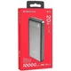 Повербанк Borofone BJ19 Incredible (10000mAh / Out: USB 18W QC3.0, Type-C 20W PD / In: Type-C 18W, micro 18W) с LED индикатором, черный - изображение 5