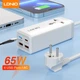Сетевой удлинитель LDNIO SC1418 Power Strip PD/QC 65W Белый - изображение 7