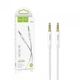 AUX кабель Hoco UPA19 Jack 3.5 to Jack 3.5 2m серый - изображение 2