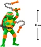 Игровая фигурка TMNT Черепашки-Ниндзя Movie III Микеланджело 11 см (83283) (6900007339797) - изображение 2