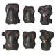 Захисний комплект Rollerblade SKATE GEAR JUNIOR 3 PACK 3XS Black/red (069P0200) - изображение 3