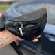 Мужская сумка на пояс на грудь с натуральной кожи универсальная бананка Turtle - изображение 4