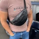 Мужская сумка на пояс на грудь с натуральной кожи универсальная бананка Turtle - изображение 5