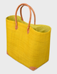 Сумка пляжна Le Comptoir de la plage Tamatave SGM кошик з рафії велика ручна робота One size Safran (ZIK0000018041) - зображення 1