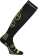 Гетры футбольные Uhlsport COMPRESSION SOCK черно-желтые 37-40 1003695 01 - изображение 1