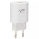 Сетевое зарядное устройство Veron AD-17 QC3.0 Home Charger 3A Белый (710058) - изображение 3