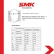 Мотошлем интеграл SMK STELLAR матовый черный, размер XL 61-62 см, унисекс (SMK0110/24/MA200/XL) - изображение 3