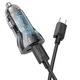 Автомобильное зарядное устройство 2 USB (A\C) + кабель Type-C с быстрой зарядкой 3.0 С Z47A Discovery Car Charger, Hoco (6931474782311) - изображение 3
