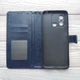 Чехол книжка Idewei для Xiaomi Redmi 12C с визитницей темно-синий - изображение 3