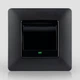 Вимикач Wi-fi Moes Smart Wall module switch (1 клавіша) чорний - изображение 1