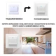 Вимикач Wi-fi Moes Smart Wall module switch (1 клавіша) білий - зображення 5