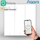 Вимикач Zigbee Aqara D1 (3 клавіші, без нуля) білий - зображення 8
