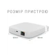 Контролер Moes Gateway Wired Ethernet Zigbee 3.0 - изображение 5