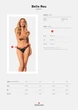 Сетчатые трусики под омбре Obsessive Bella Rou panties черные XL/2XL - изображение 7