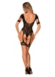 Нейлоновий бодістокінг з імітацією гартер Obsessive Bodystocking G334 S/M/L - зображення 6