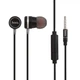 Навушники HOCO M16 Ling sound metal universal earphone with mic Black - изображение 1