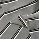 Манжет трикотажный довяз для рукавов и воротников 21 см полосы черно-белые - изображение 2