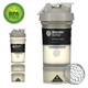 Шейкер спортивний BlenderBottle ProStak 22oz/650ml із 2-ма контейнерами Grey - зображення 1