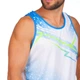 Форма для легкой атлетики мужская Zelart Lidong 8309 размер L (160-165см) White-Blue - изображение 4