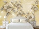 3D Фото Обои PHOTODECOR "3D Цветы на мраморе" - изображение 3