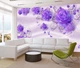 3D Фото Обои PHOTODECOR "Фиолетовые розы и стразы" - изображение 1