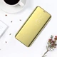 Чехол Mirror для Iphone 11 книжка зеркальный Clear View Gold - изображение 5
