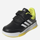 Buty sportowe chłopięce na rzepy adidas Tensaur Sport 2.0 CF GW6441 30 Czarne z żółtym (4065426084535) - obraz 6