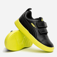 Buty sportowe chłopięce na rzepy Puma Courtflex v2 V Inf 37154421 22 Czarne (4063699596830) - obraz 2