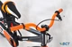 Дитячий велосипед Ardis Fitness 20" чорно-жовтогарячий з бічними колесами - зображення 2