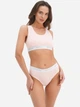 Спортивный бюстгальтер Apriori Sport Фламинго AU-0310013 XL Светло-розовый (ROZ6400038991) - изображение 5