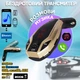 Автомобильный FM трансмиттер Incar X7 модулятор с Bluetooth, microSD, USB Черный c Золотистым - изображение 1