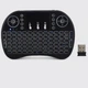 Беспроводная мини клавиатура с тачпадом и подсветкой Keyboard i8mini/08MWK LED для смарт ТВ/ПК/планшетов/телефонов Черная - изображение 10