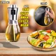 Стеклянная емкость для масла или уксуса с распылителем OLens Cooking Spray бутылка дозатор кухонный диспенсер 200мл - изображение 1
