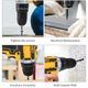 Аккумуляторная дрель в чемодане с 2 аккумуляторами XPRO Power Drill 1344-1, черный (42650-1344-1_861) - изображение 10