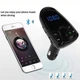 Автомобильный FM трансмиттер Incar M1 модулятор с Bluetooth, microSD, 2 USB Черный - изображение 6