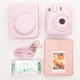 Фотокамера моментальной печати Fujifilm INSTAX Mini 12 Blossom Pink розовый цвет с чехлом, фотобумагой 10 GLOSSY (1 картридж = 10 фотографий) и альбомом на 64 снимка - изображение 2