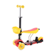 Hulajnoga dziecieca Nils Extreme Fun HLB07 4 w 1 Black-Yellow-Red (16-51-053) - obraz 1